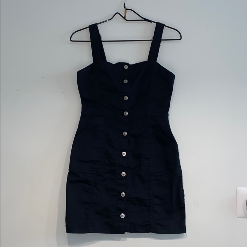Black Denim Dress
